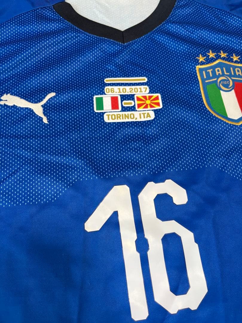 フルパッチ仕様 イタリア代表 デ・ロッシ DE ROSSI ユニホーム PUMA
