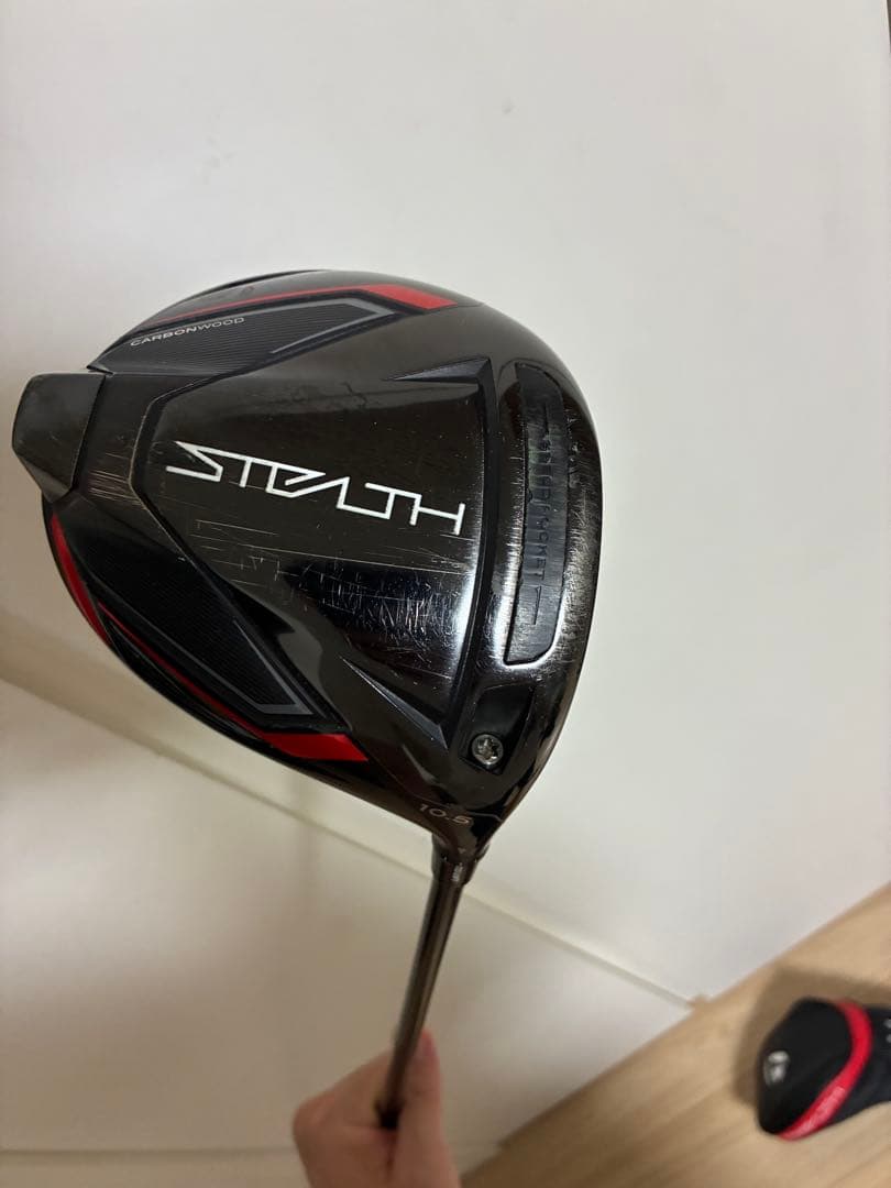 最安値TaylorMade STEALTH ドライバー ステルス　カバー付
