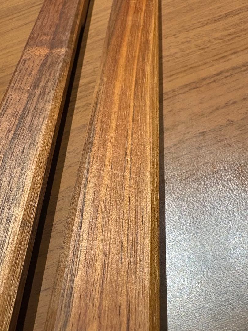 Shim Craft シムクラフト 横の棒 ウォルナット 2本セット