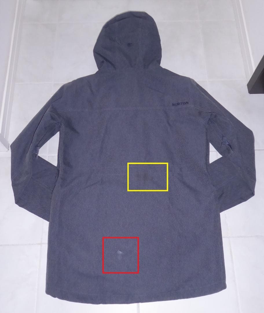 BURTON スノーボード用ジャケット/パンツ/撥水パーカー3点セット Sサイズ