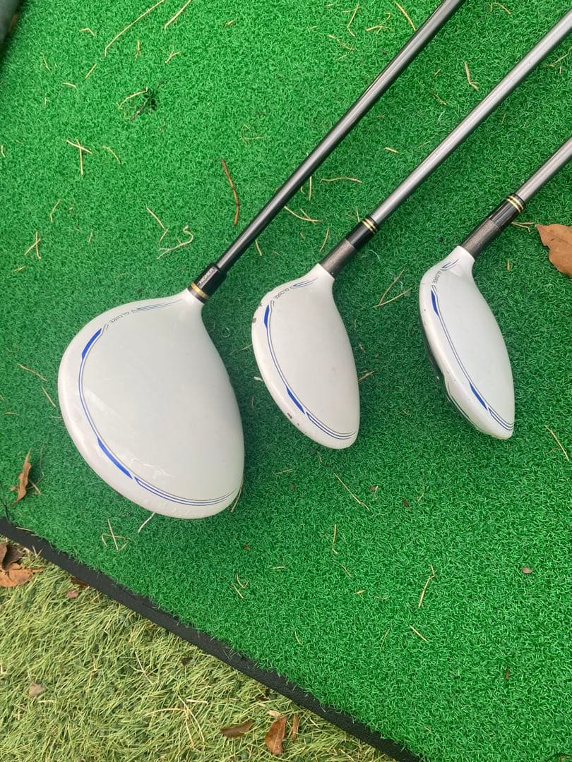 即コースOK！グローレF/G豪華フルセット★SW込6本★PING★アディダス美品