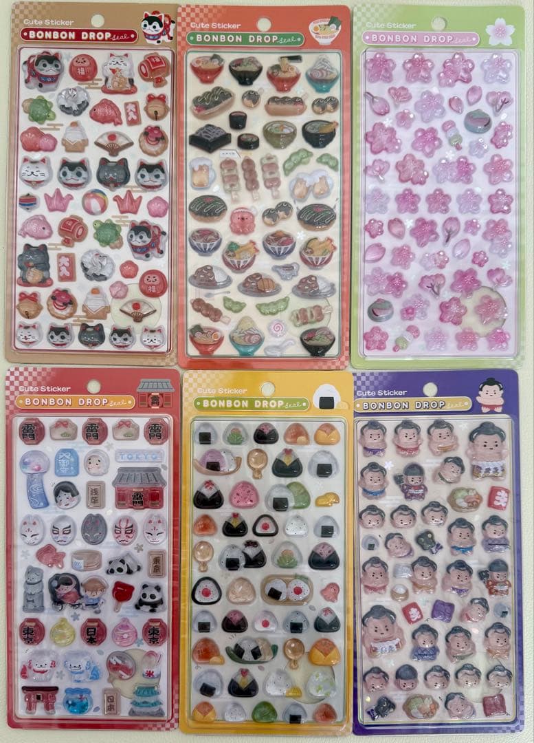 ボンボンドロップシール 和柄 正規品　B