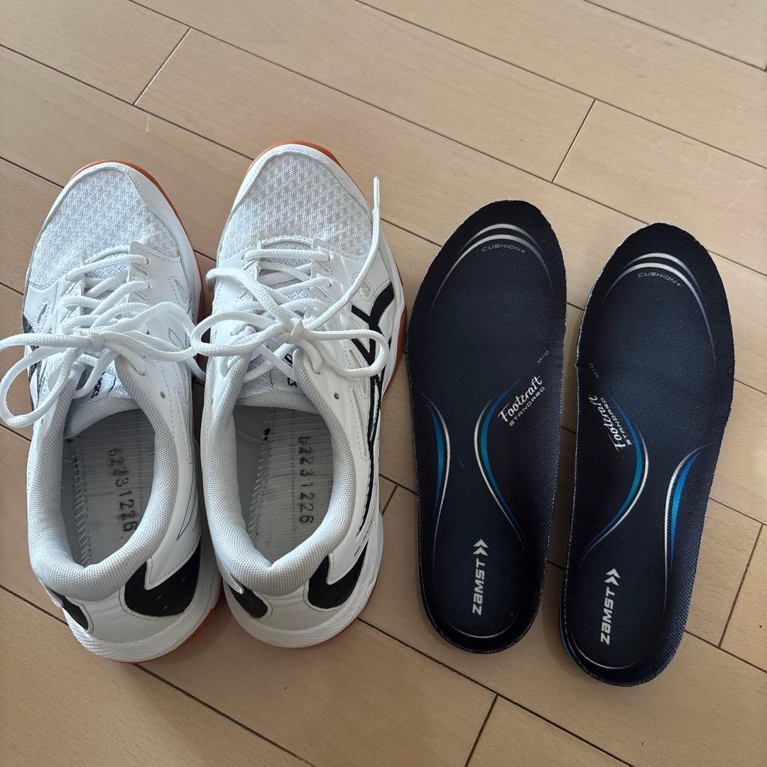 asics バレーボールシューズ GELROCKET11 インソールつき25.0