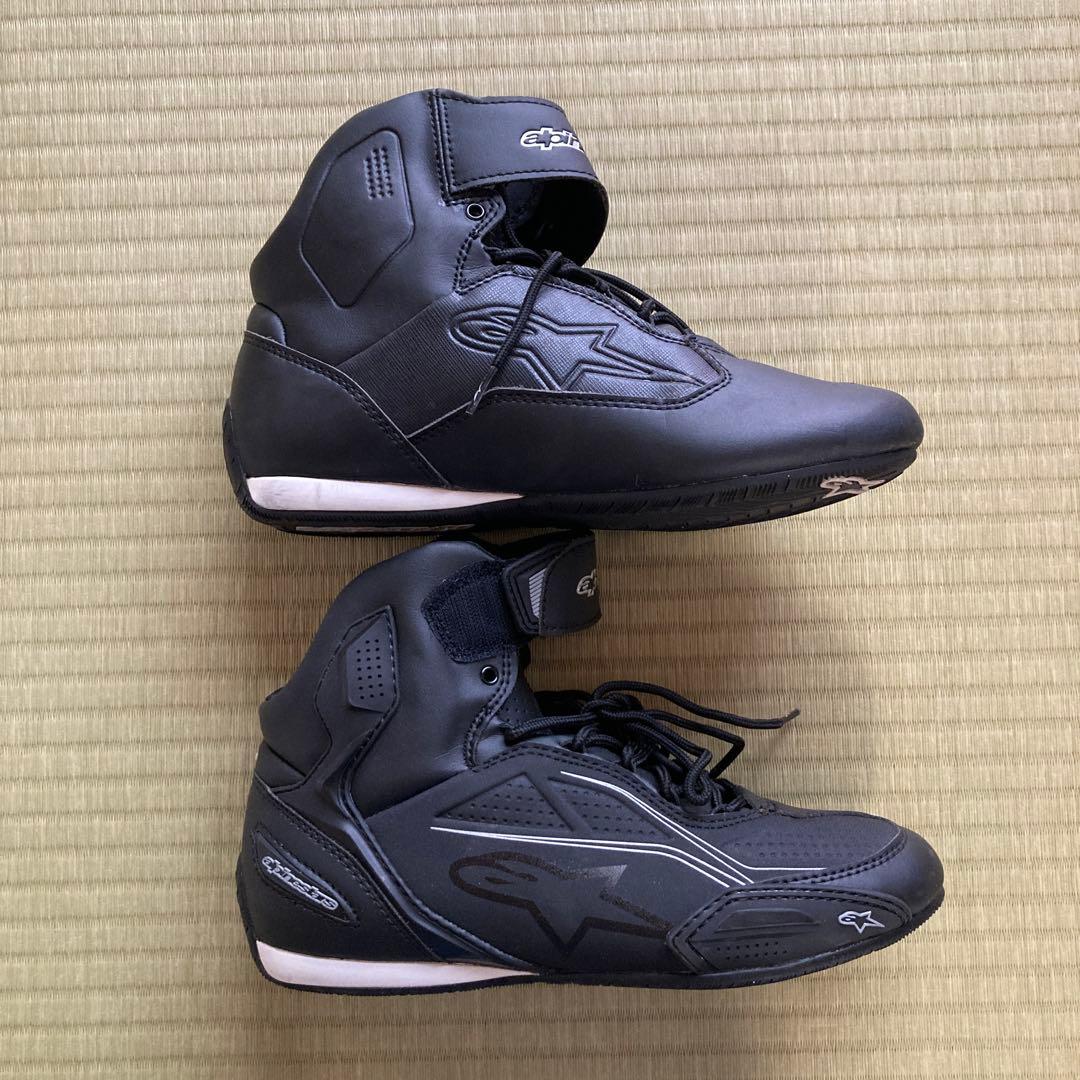 Alpinestars ブラック ハイカットシューズ　美品