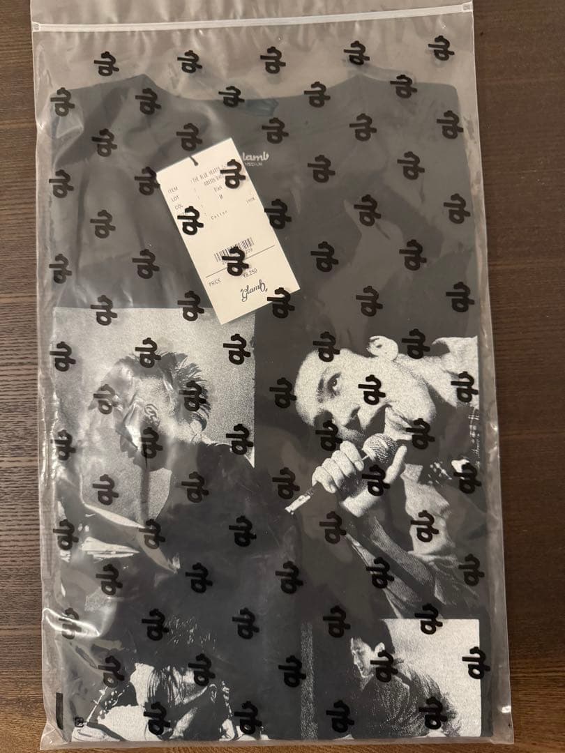 【新品未使用 M】 glamb×ブルーハーツ 40周年記念コラボ Tシャツ