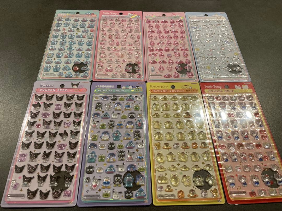 早い物勝ち！サンリオミニ　ボンボンドロップmini 8点セット　コンプリート品