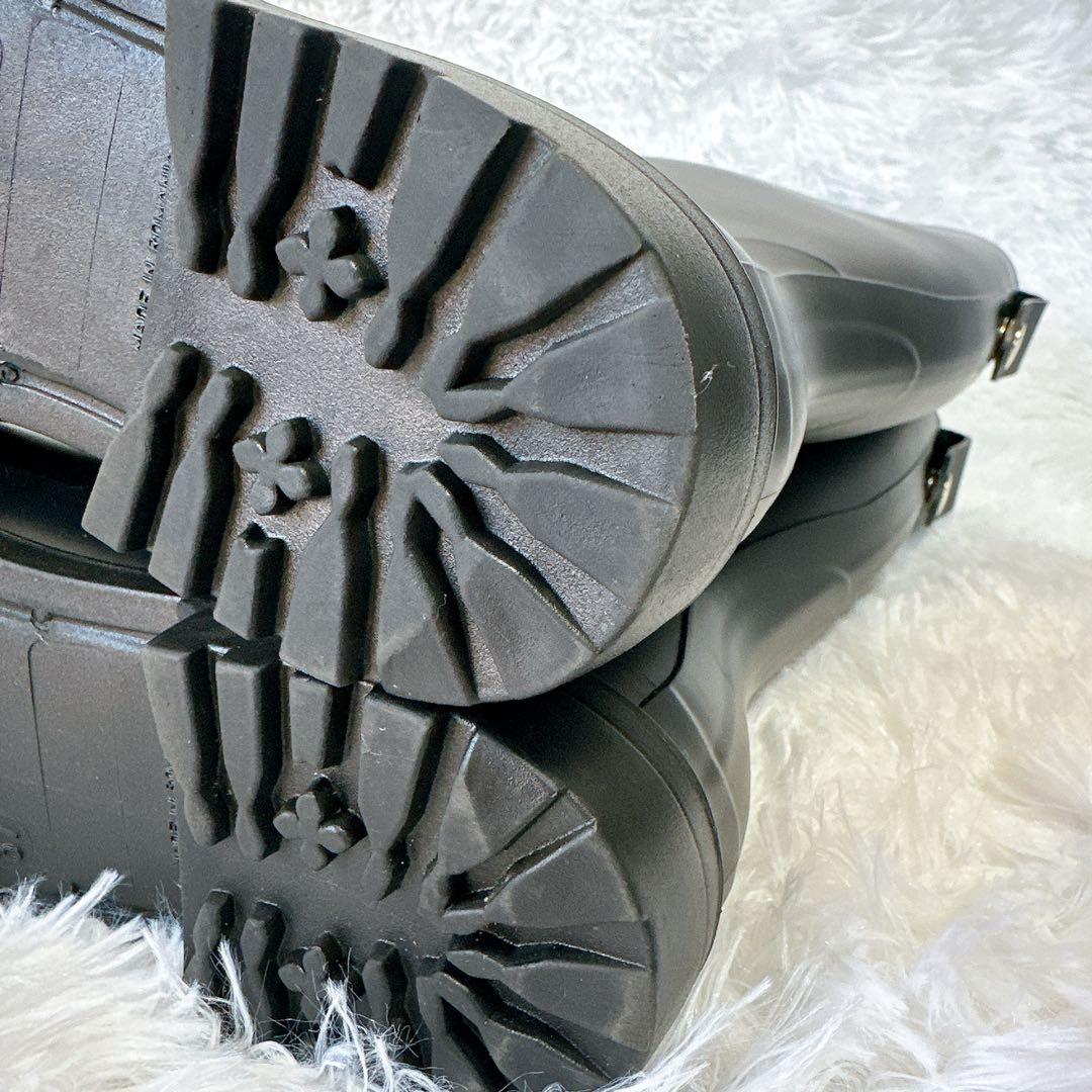 チャドMACKINTOSH レインブーツ ブラック 長靴 ロングブーツ