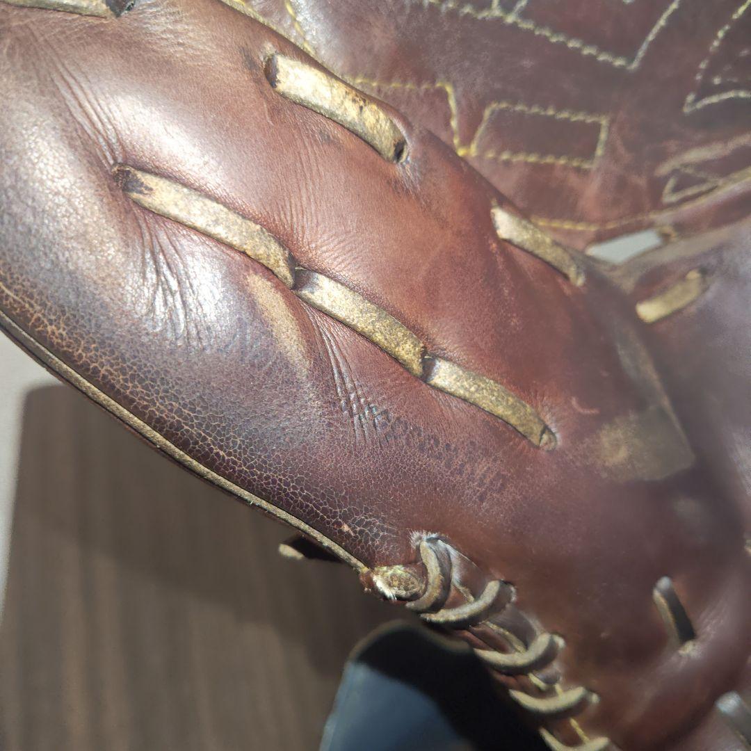 ロン ミズノプロ 硬式オーダーグローブ 耕作刻印 田中将大モデル