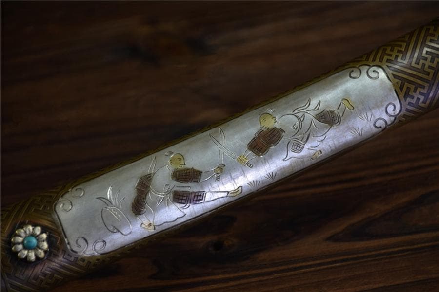 東洋の武士5 日本刀 模造刀 居合刀 武士道 武蔵 鑑賞用 手鍛造打