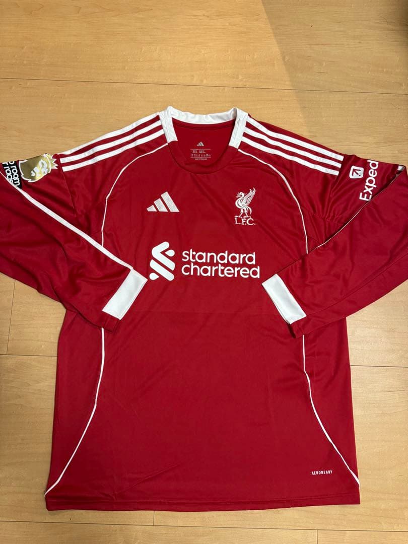 リバプールFC　25/26ホーム　4番　ファンダイク