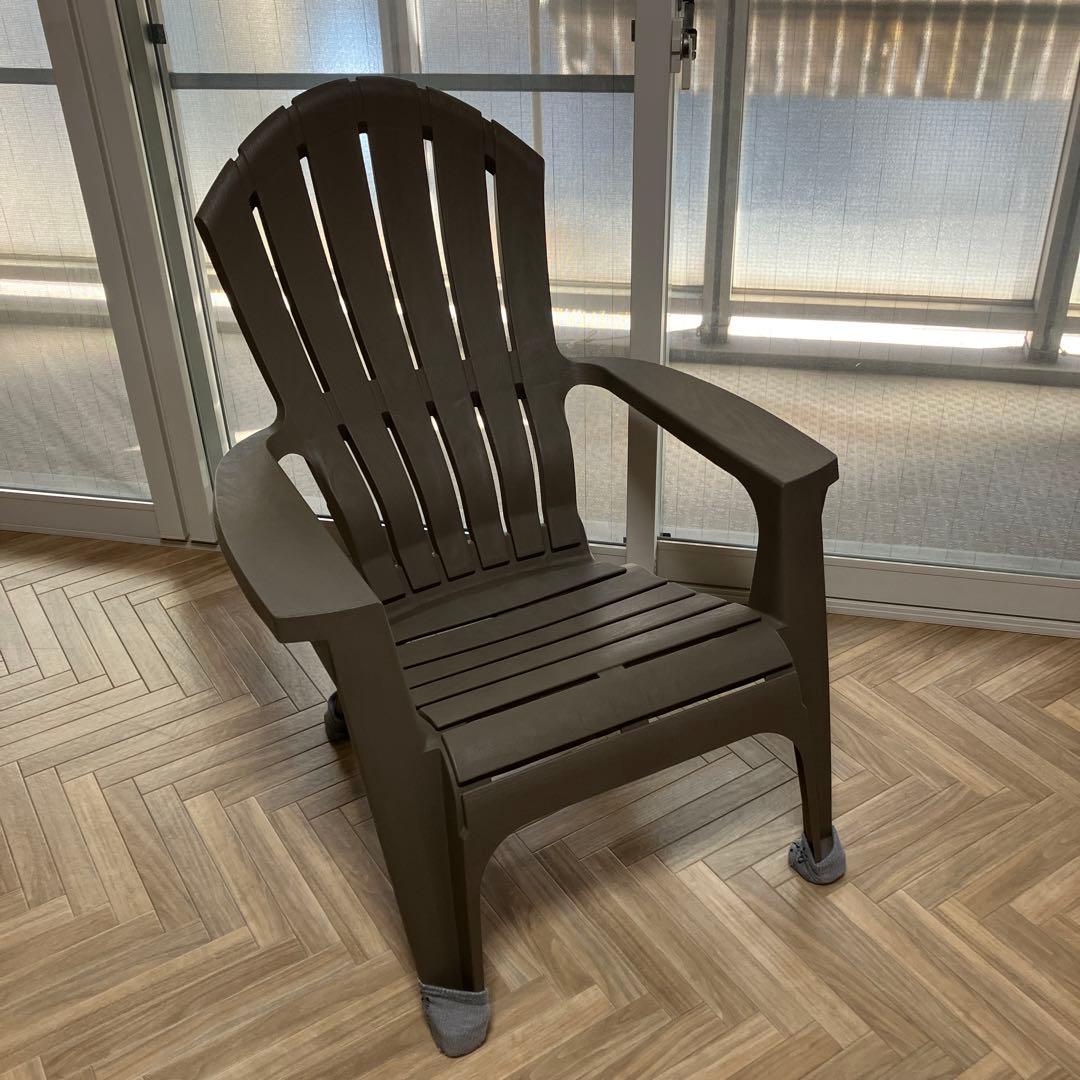 アダムス　アディロンダックチェア　ダークブラウン 整い椅子　サウナ　大阪引取限定