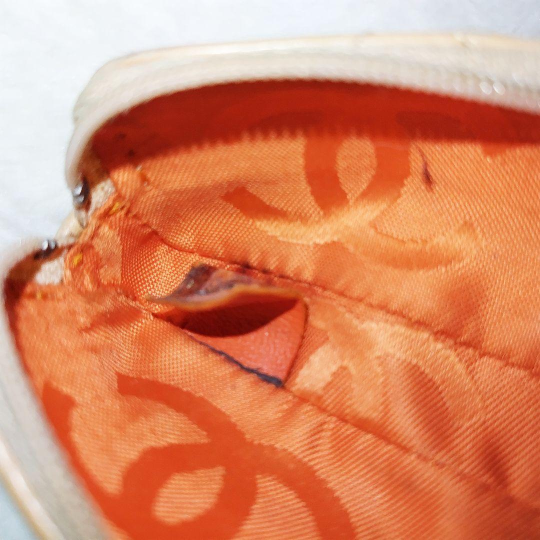 シャネル CHANEL ペンケース 筆箱 ココマーク レザー