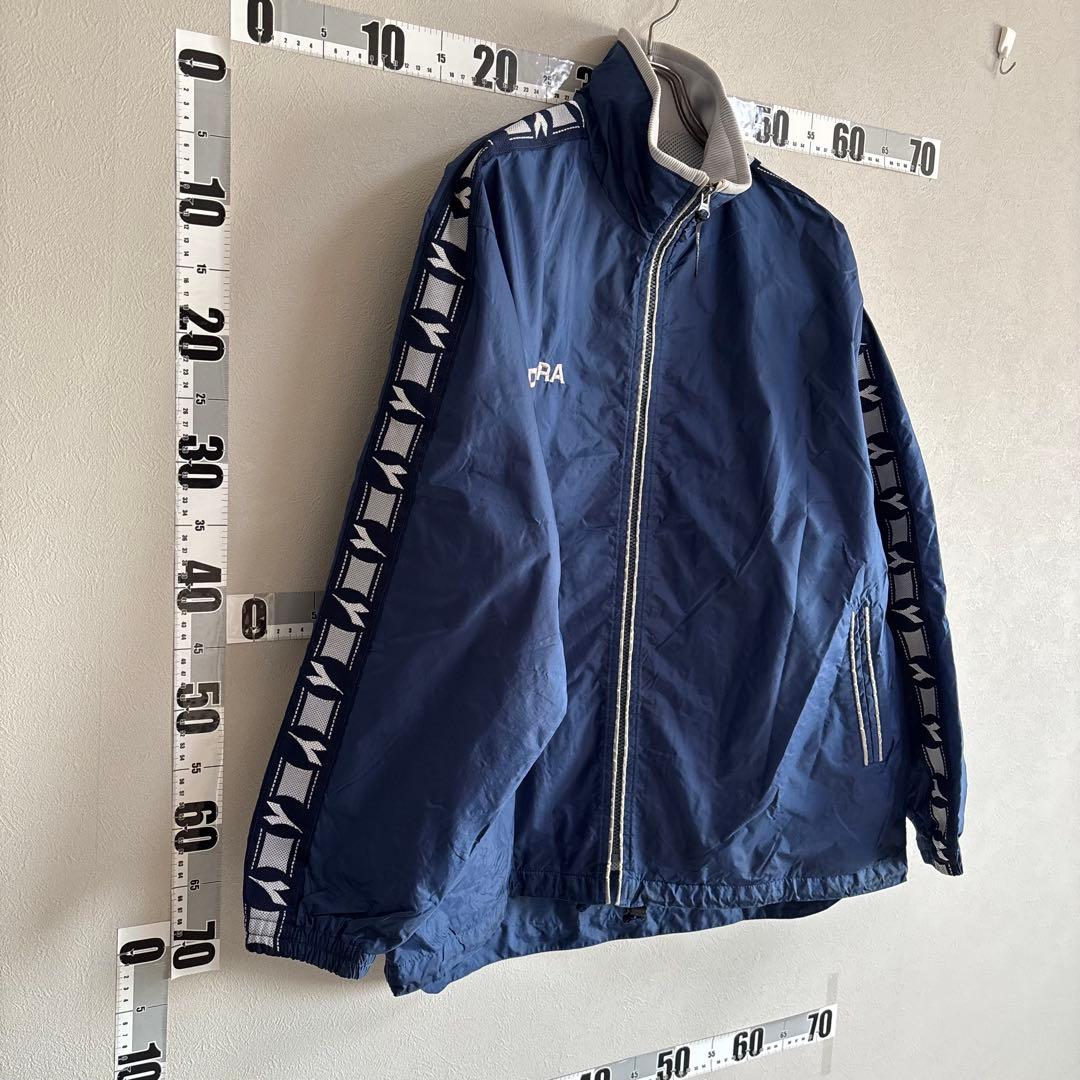 Diadora ディアドラ 上下セットアップ ナイロンジャケット M ネイビー紺
