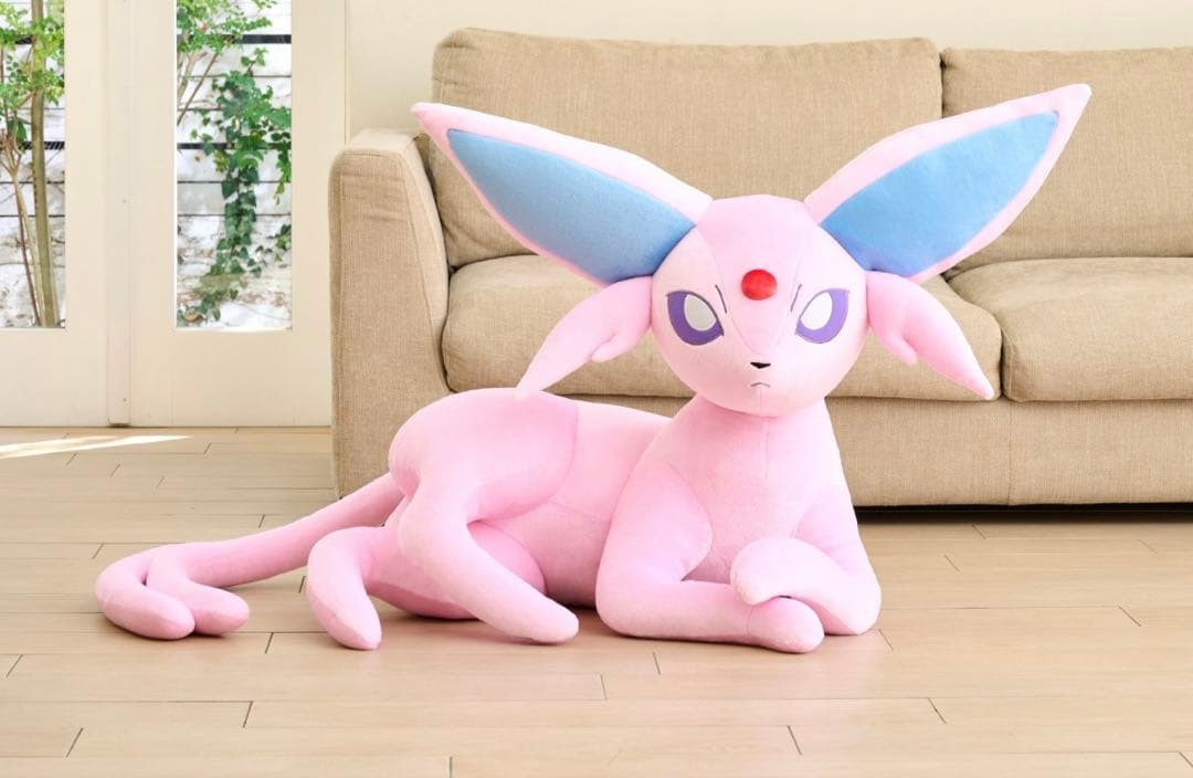 【みかん】等身大　エーフィ　寝そべり