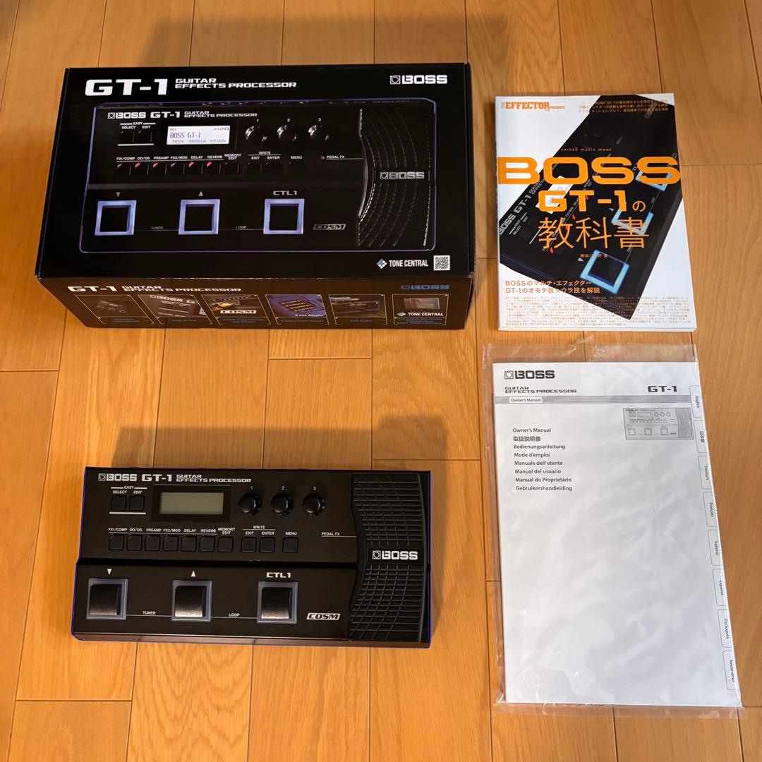 BOSS GT-1 ギターマルチエフェクター　ガイドブック付き