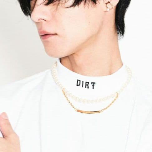 DIRT 100％ Natural Dirty パールイヤーカフ Toshiya