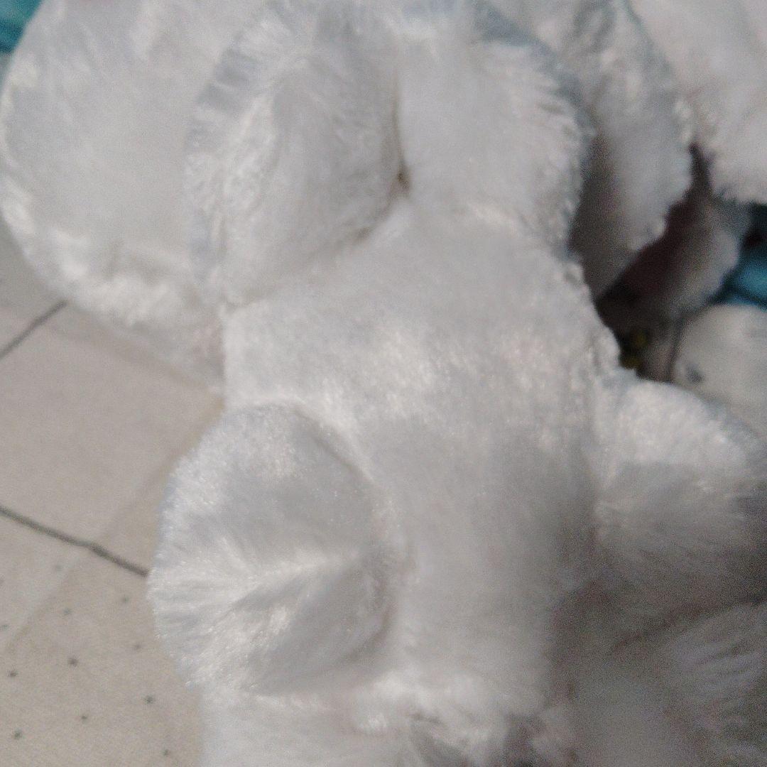 レア！汎用うさぎぬいぐるみ もじもじver. 白色 チャックスGP XL