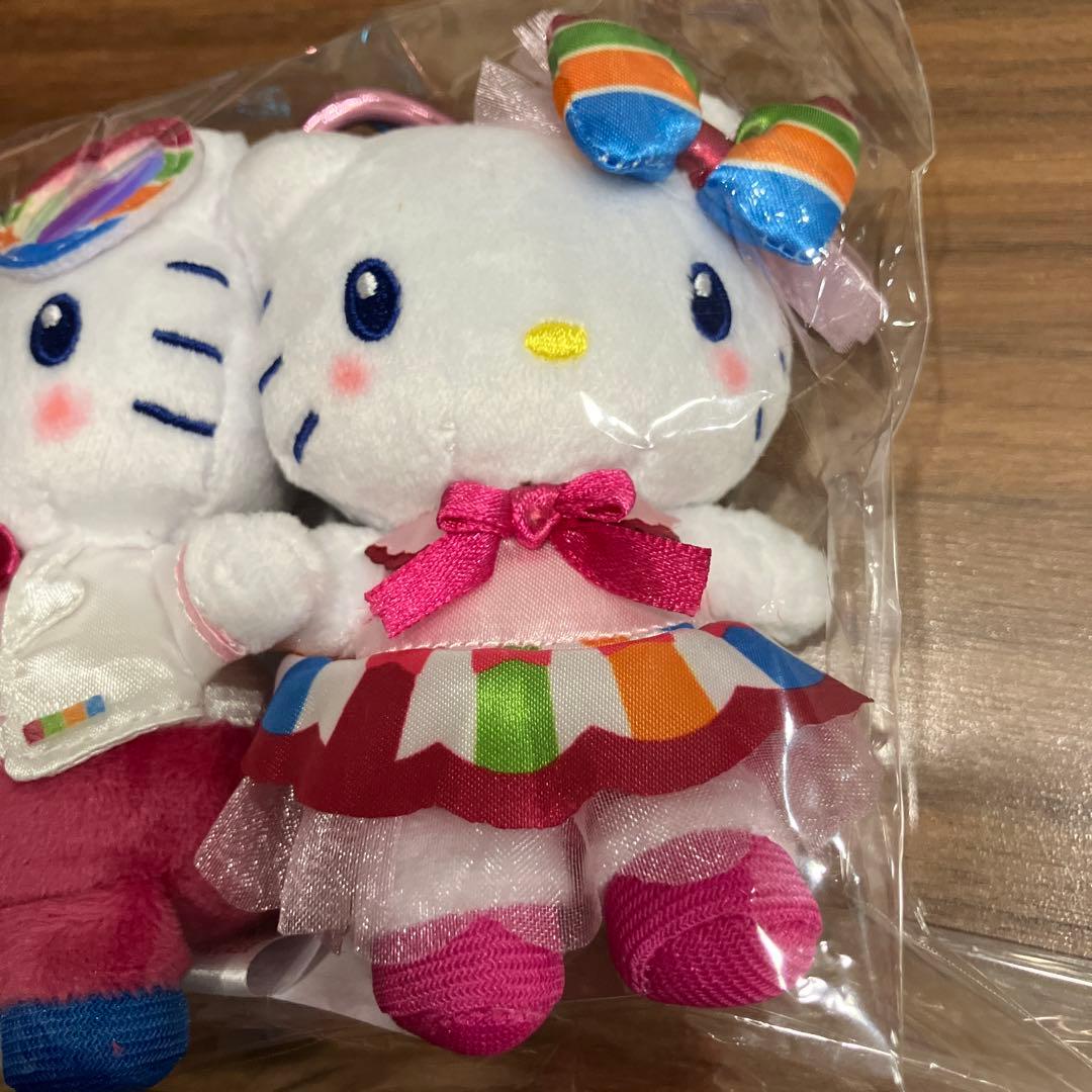 ハローキティ&ディアダニエル ペアぬいぐるみチャーム