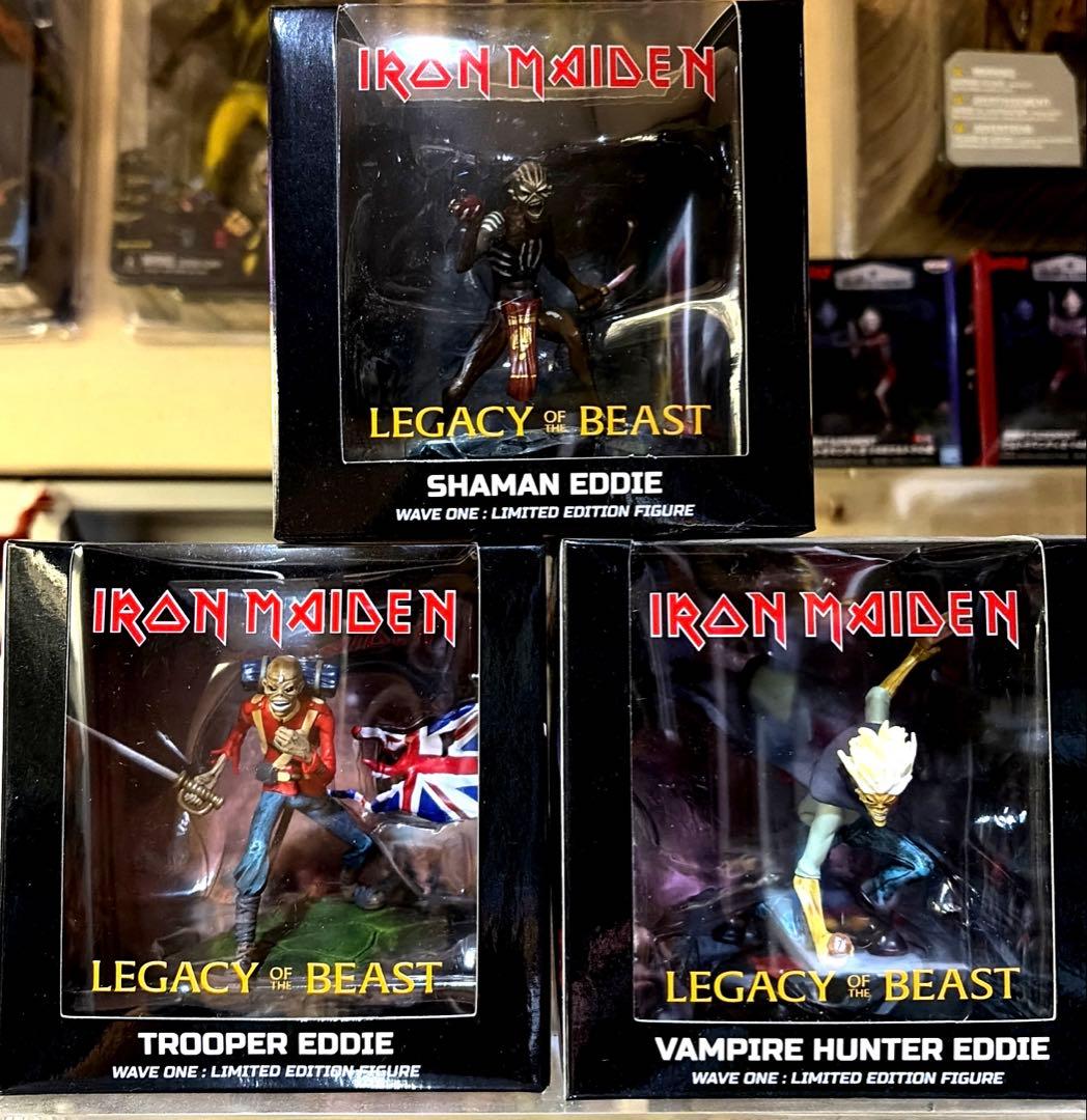 アイアンメイデン フィギュア: Legacy Of The Beast 三体