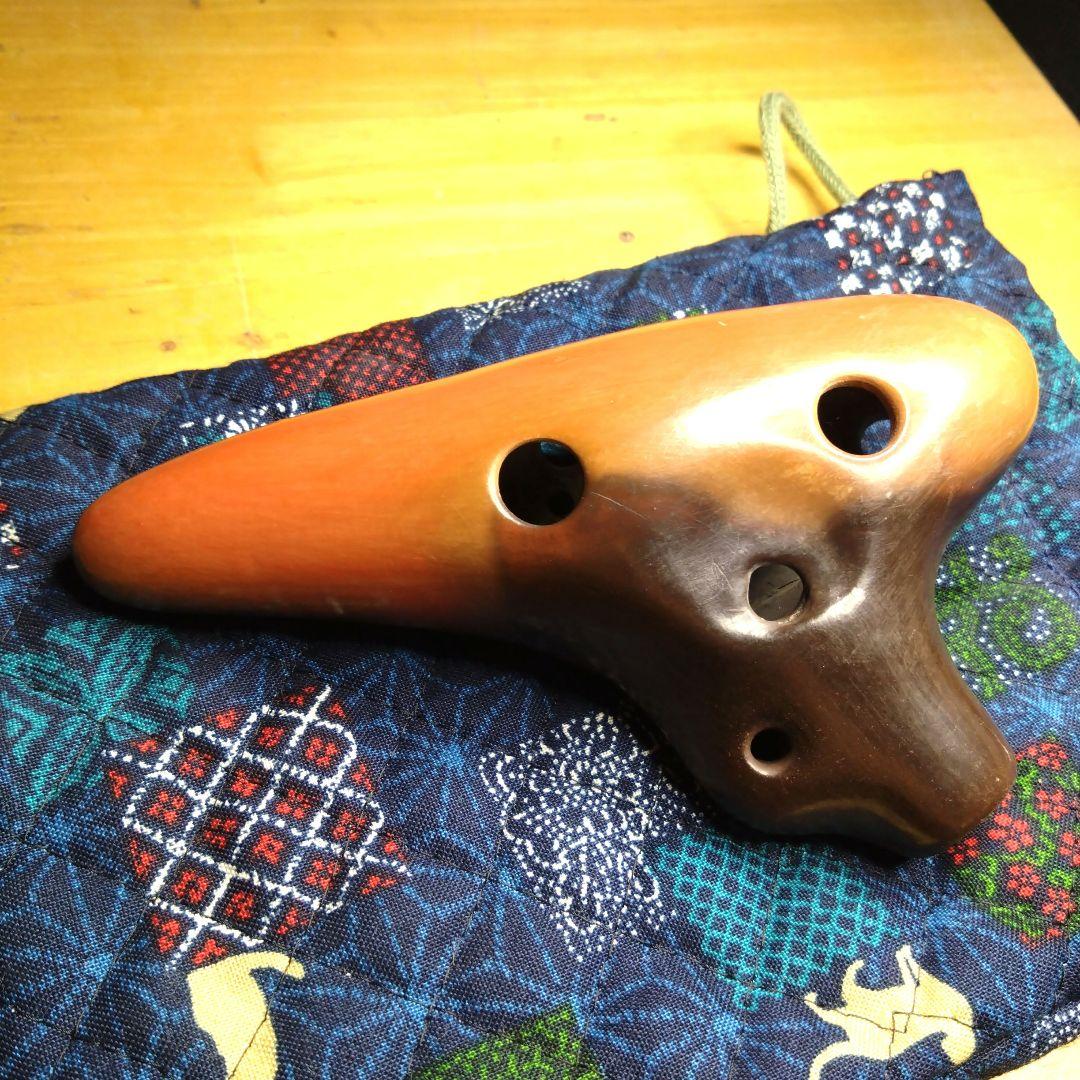 ピエタオカリナソプラノ３Fエクセレント吊り穴付