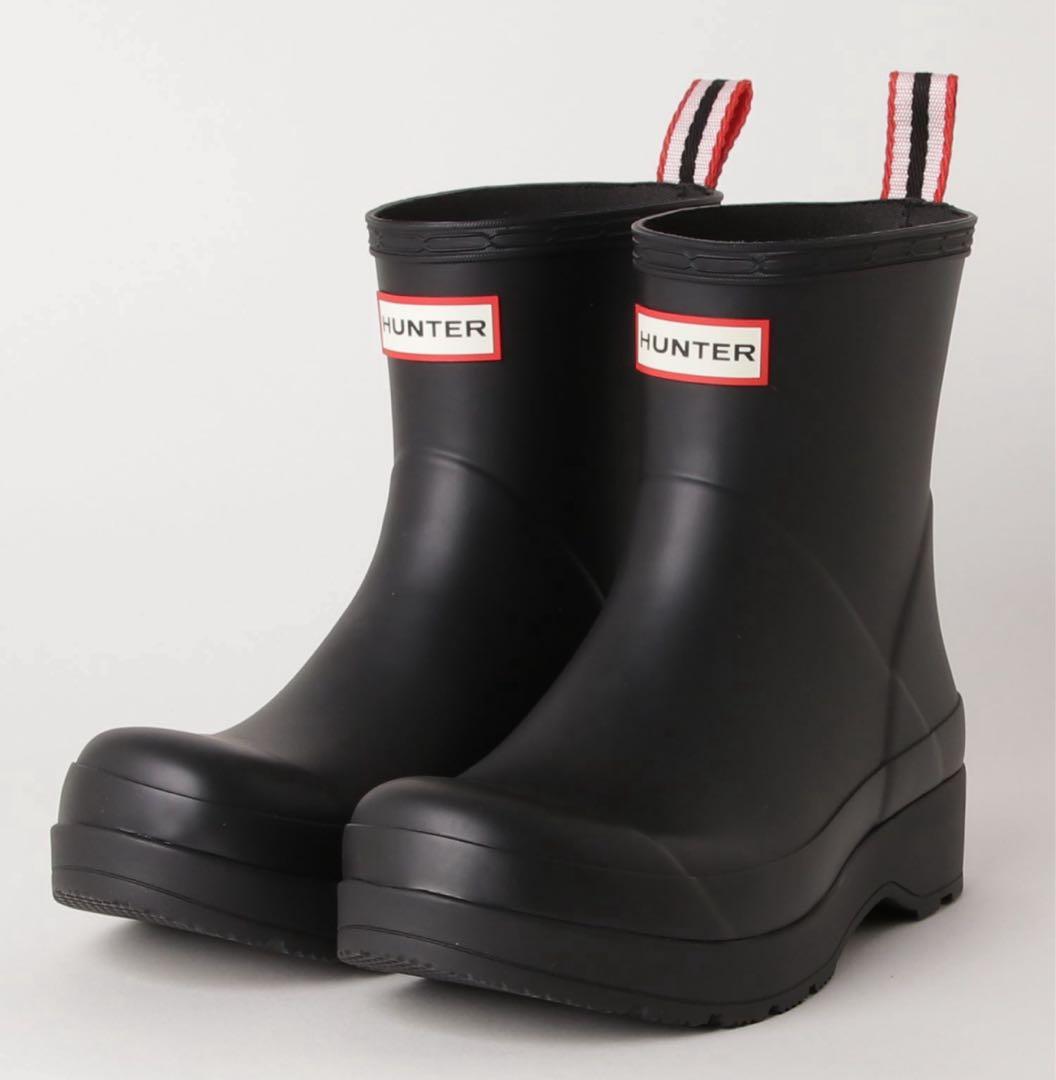 HUNTERショートレインシューズUK7 / US8/EU40/41JP26cm