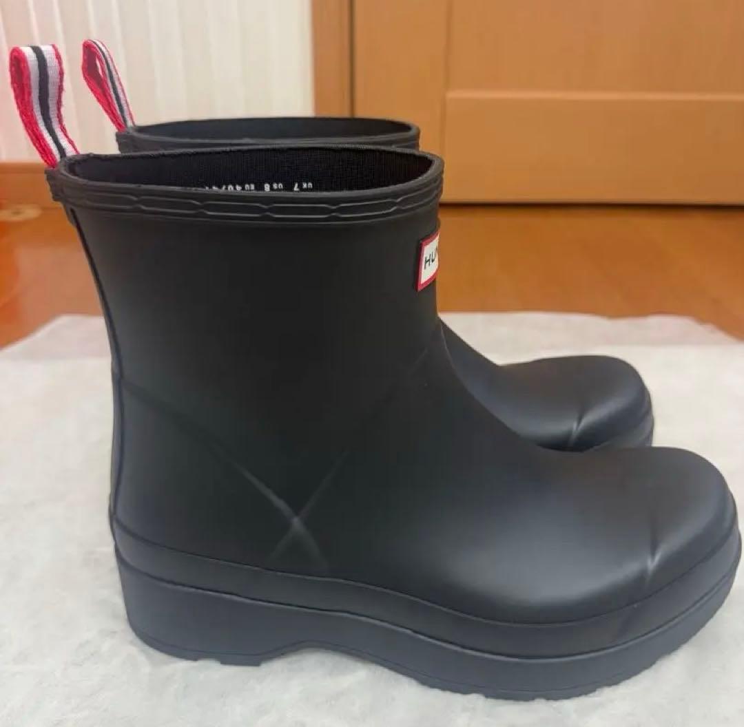 HUNTERショートレインシューズUK7 / US8/EU40/41JP26cm