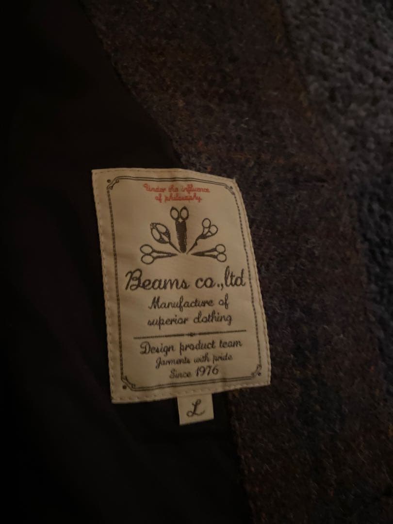 ハリスツイード ビームス　ベスト