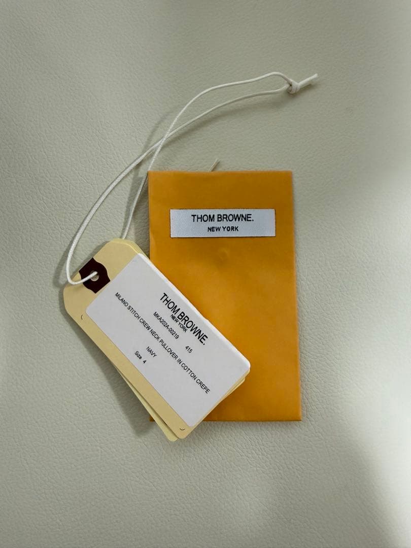 THOM BROWNE ミラノ ステッチ　ニット