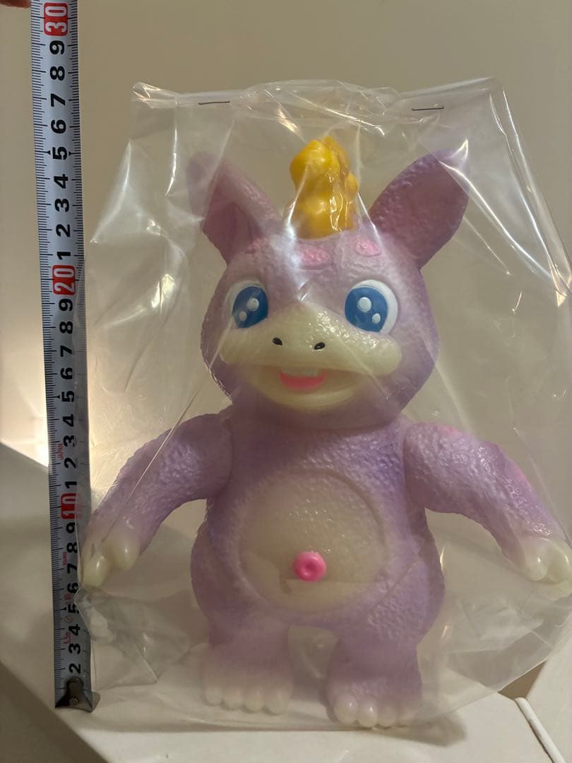 マルサン ブースカ 蓄光 ソフビ 開封済み 約25cm