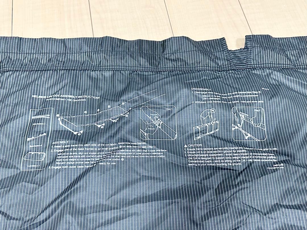 【未使用】Helinox ヘリノックス ライトコット ブラック