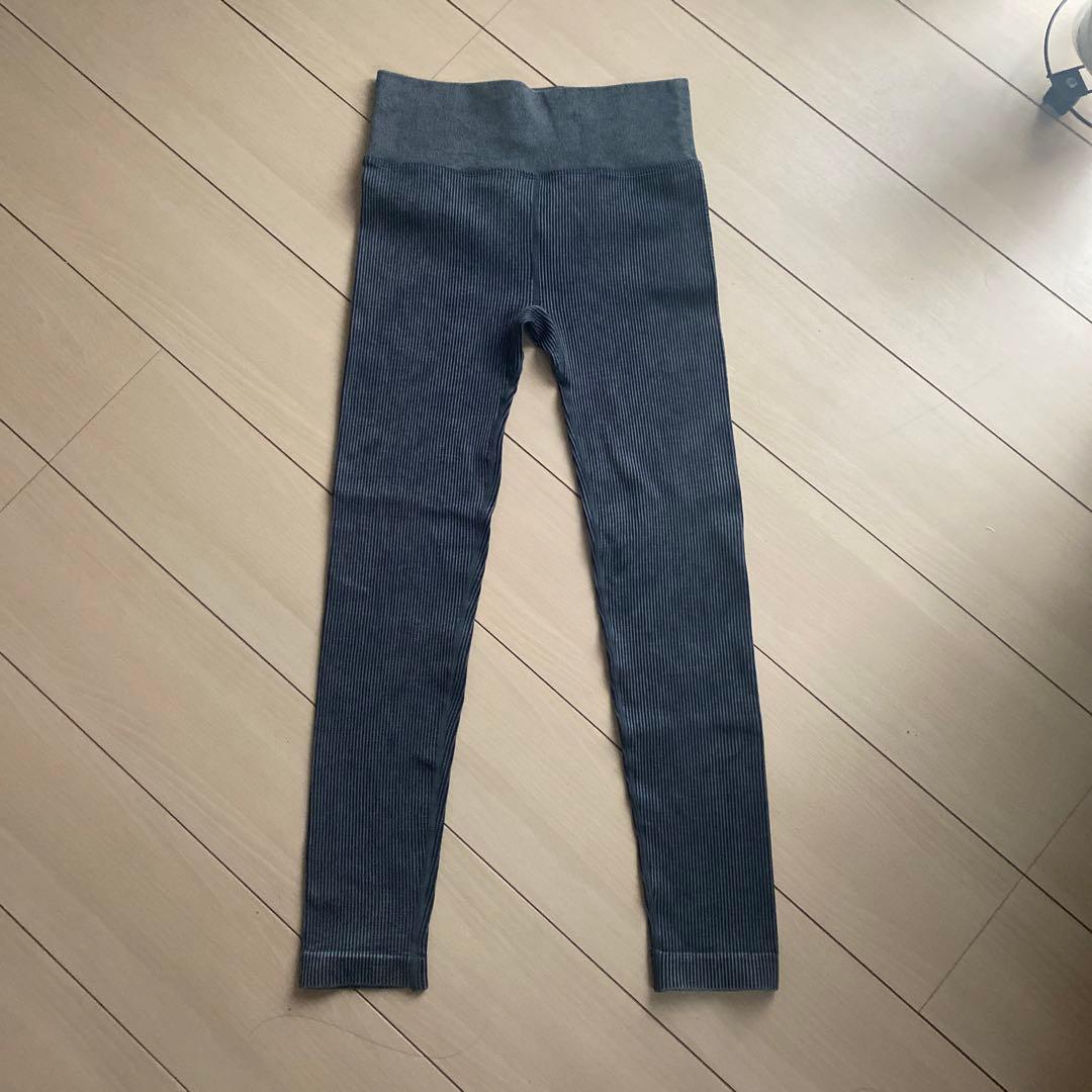 スカーラ★lava★ヨガウェア★レギンス★アクティブリブレギンス★L