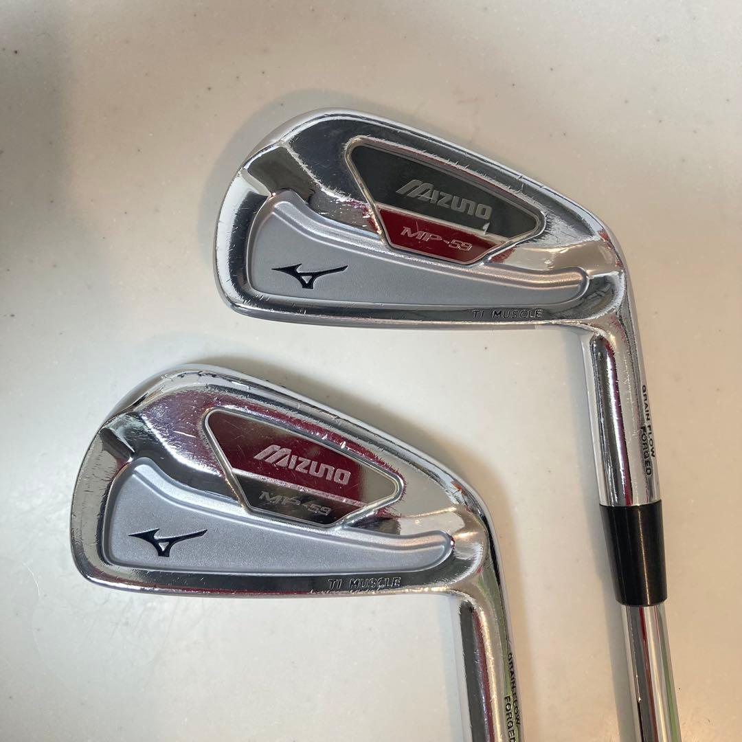 【名器】ミズノ MP-59 アイアン 4番・5番 2本セット