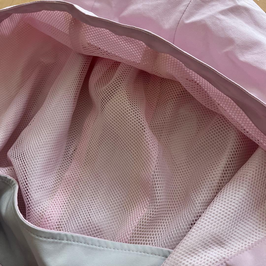 BURBERRYGOLFバーバリーゴルフ　セットアップ　レインウェア　ピンク　L