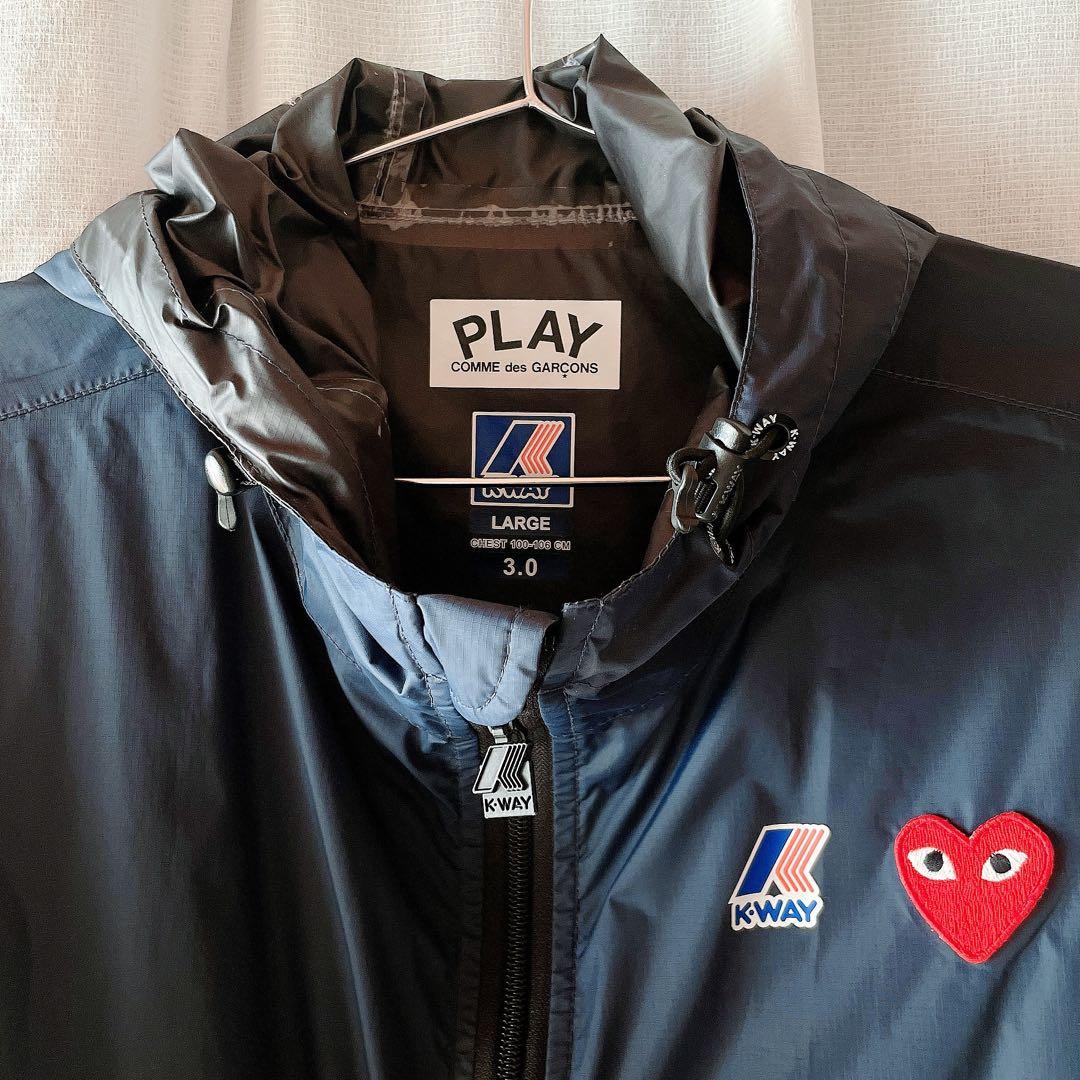 PLAY COMME des GARCONS × K-WAY ブルゾン