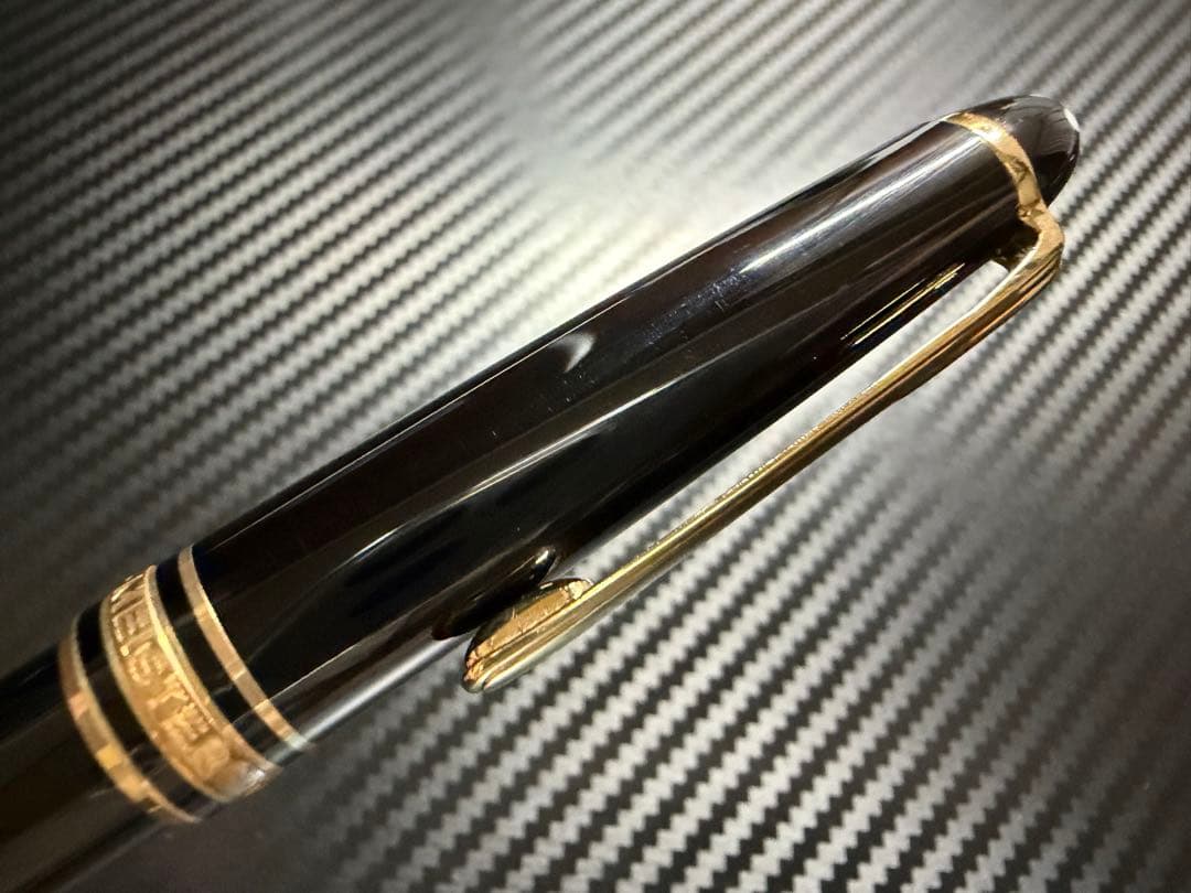極美 Mont Blanc ボールペン マイスターシュテュック 164 ブラック
