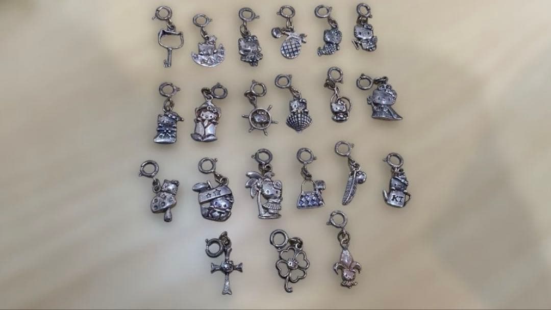 サンリオ デアゴスティーニ キティちゃん シルバーアクセサリー925 40g超