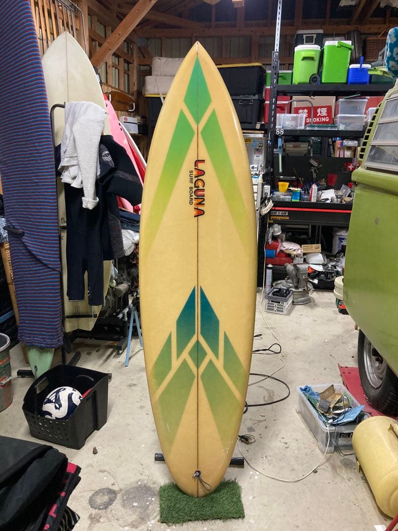 ビンテージサーフボード　LAGUNA 6'2\