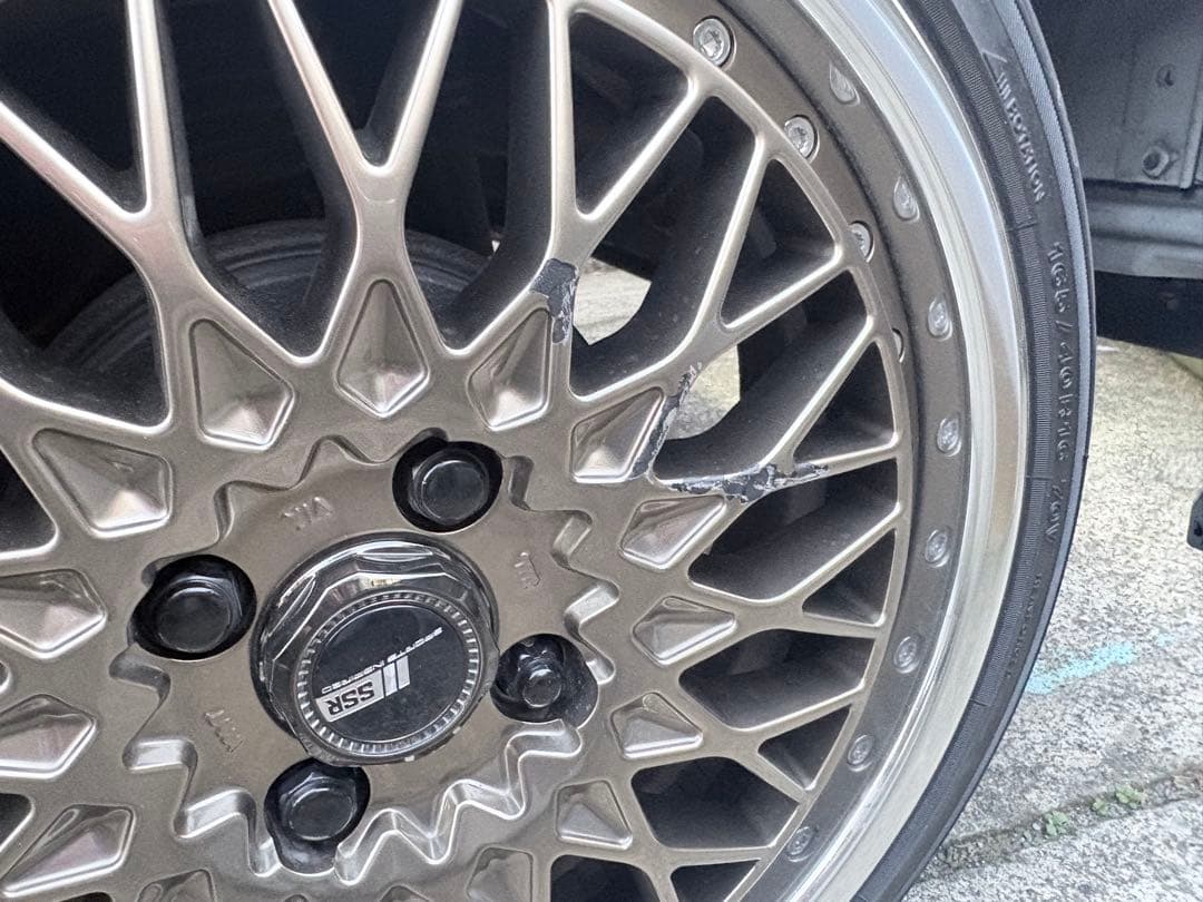 SSR professor meshブロンズゴールド16インチ　ロックナット付き