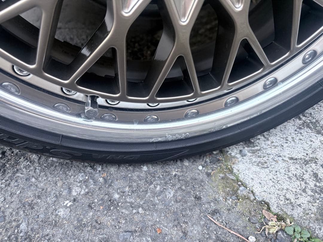 SSR professor meshブロンズゴールド16インチ　ロックナット付き