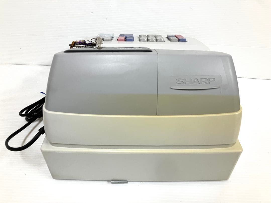 SHARP シャープ◆電子レジスタ XE-A127 取説／未使用ロール紙 9巻付