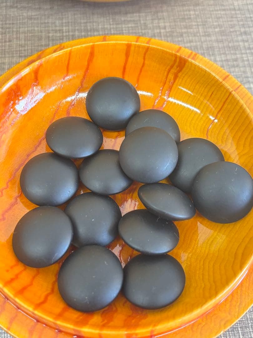 本蛤碁石 31号 180個 本那智黒 181個 厚み9.4cm 囲碁 碁石