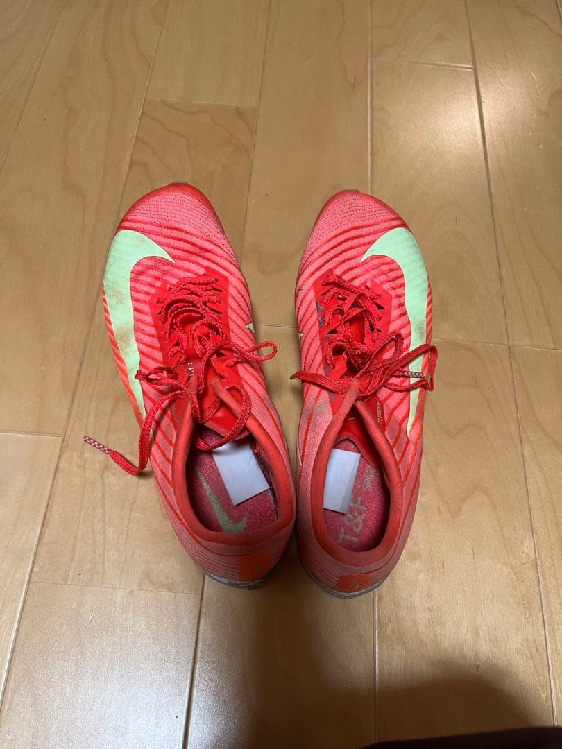 マックスフライ2 陸上競技用スパイクシューズ 赤/緑