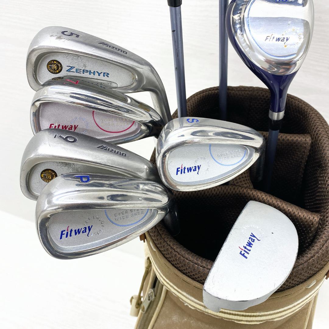 【格安‼】 Fitway フィットウェイ レディース ゴルフクラブ セット L