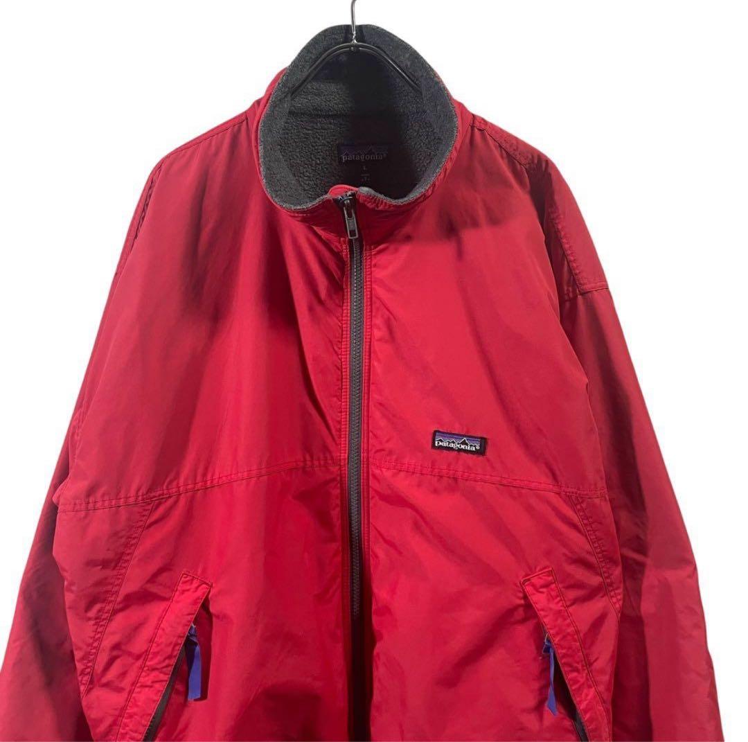 90s patagonia シェルドシンチラ　ジャケット　フリース　L USA製