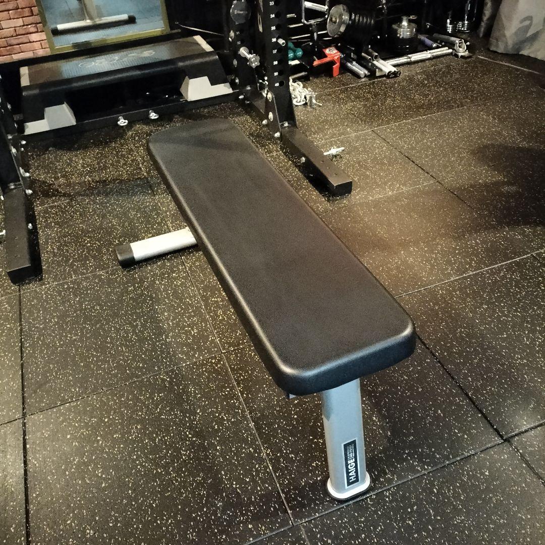 トレーニングベンチ 黒 合成皮革
