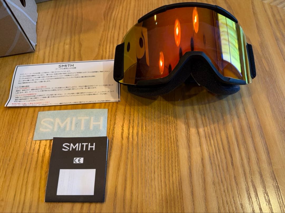 スキー・スノーボードアクセサリー smith squad black