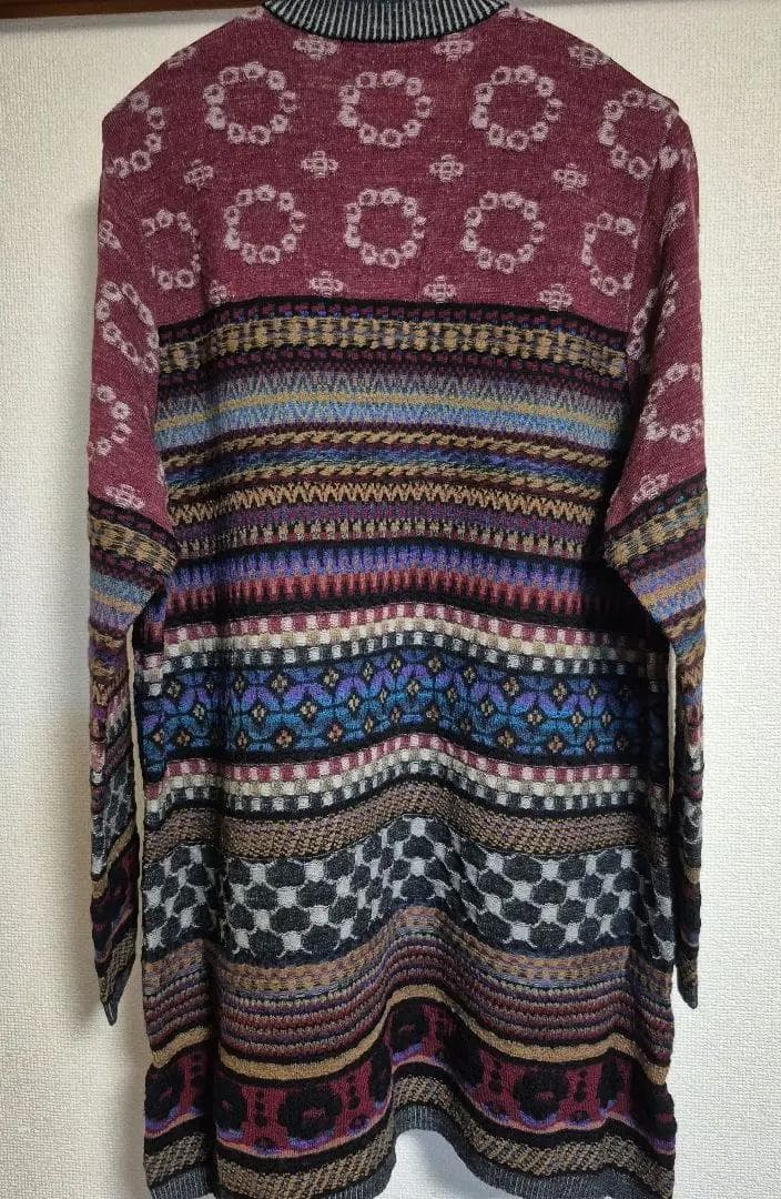 ✨️らみくろたま✨️エム&キョウコ プランツ ジャカードロングカーディガン