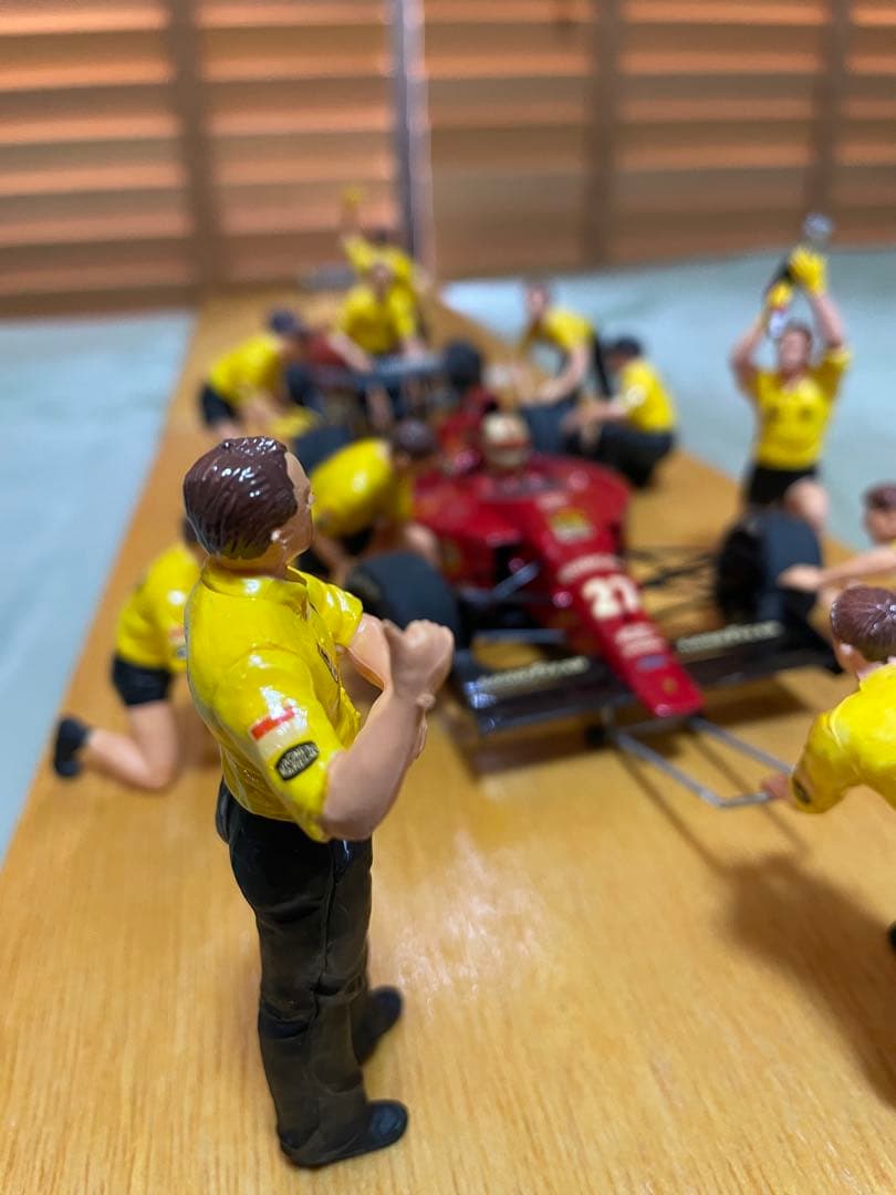 フェラーリ F189 フェラーリ 640 ピットクルーセット 廃盤 マンセル