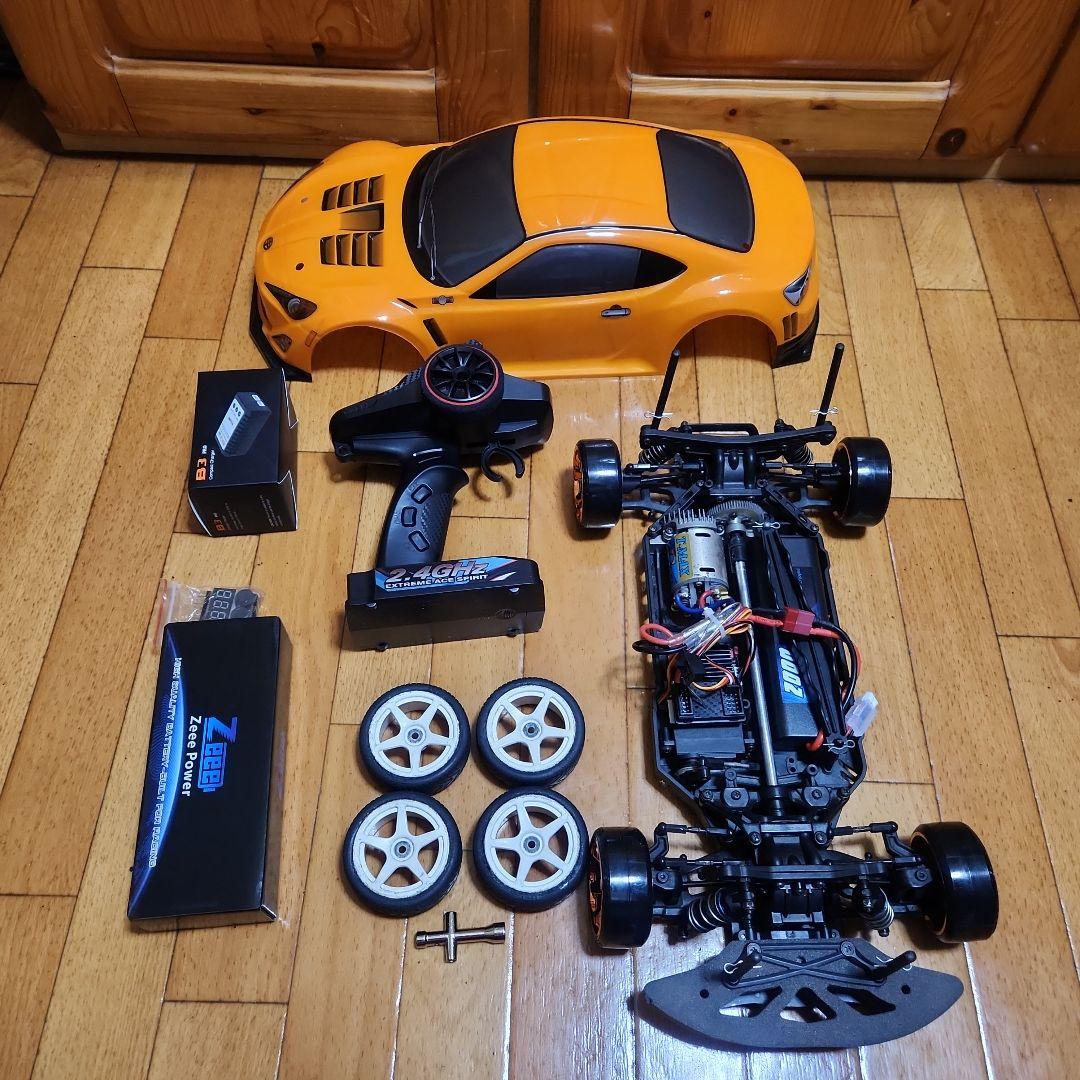 激安 ドリパケ フルセット　 オレンジ86 ボディ　tt02　ラジコン YD-2