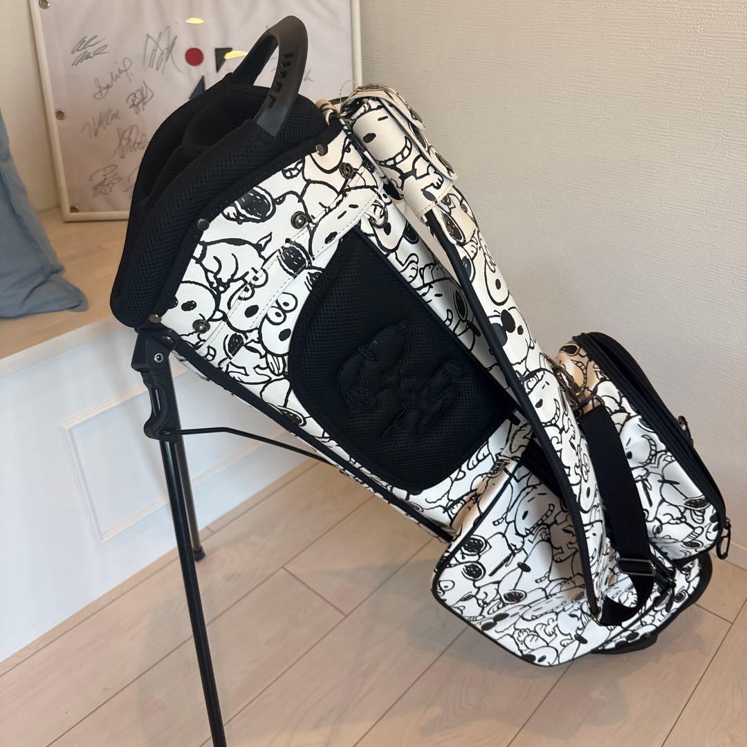 スヌーピー スタンド式キャディバッグ